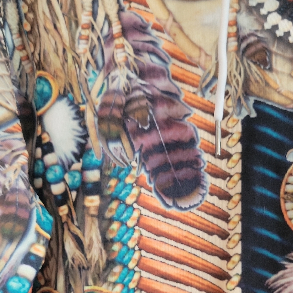 Feather Pattern Lightweight Jacket - Picture 5 of 14